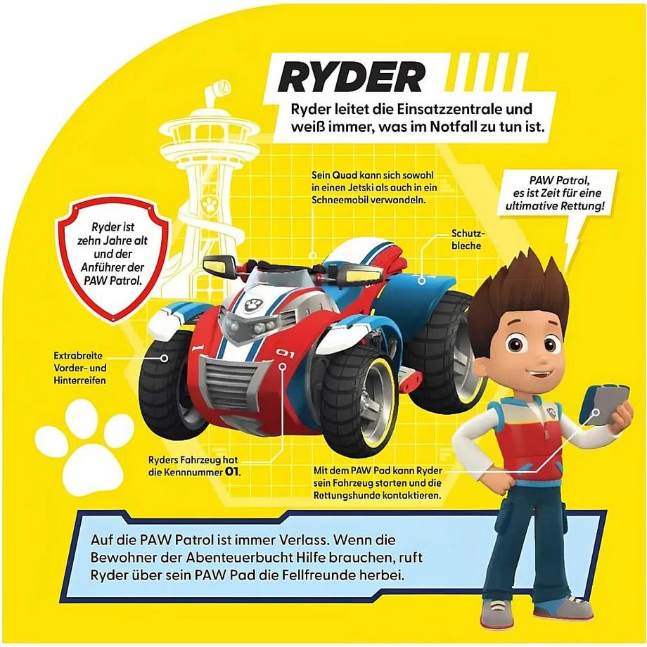 PAW Patrol: Meine liebsten Fellfreunde - Erfahre alles über die PAW Patrol, ihre Fahrzeuge und ihre Ausrüstung! Panini Gebundene Ausgabe 