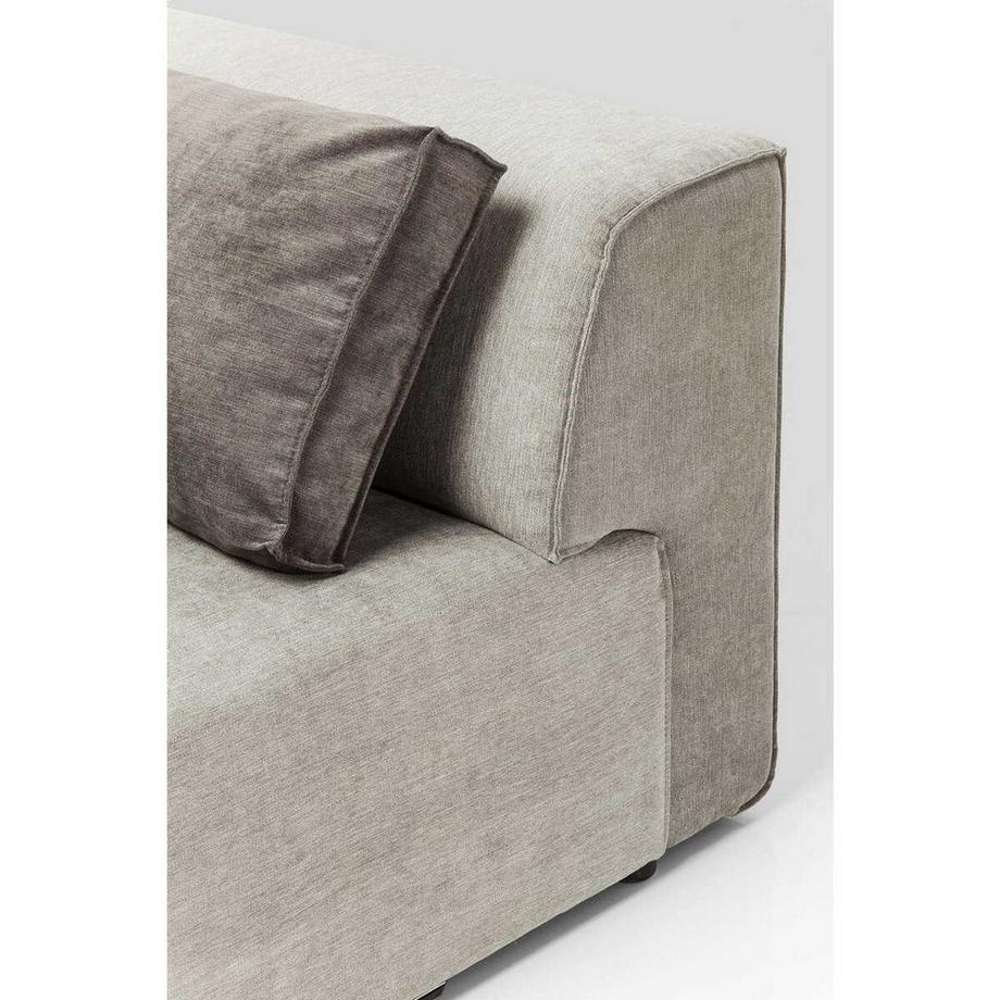 KARE Design Infinity Ottomane Grau Rechts  