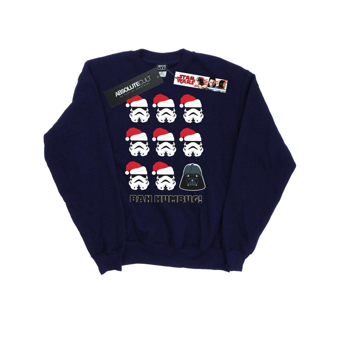 Image of Christmas Humbug Sweatshirt Damen Marine S