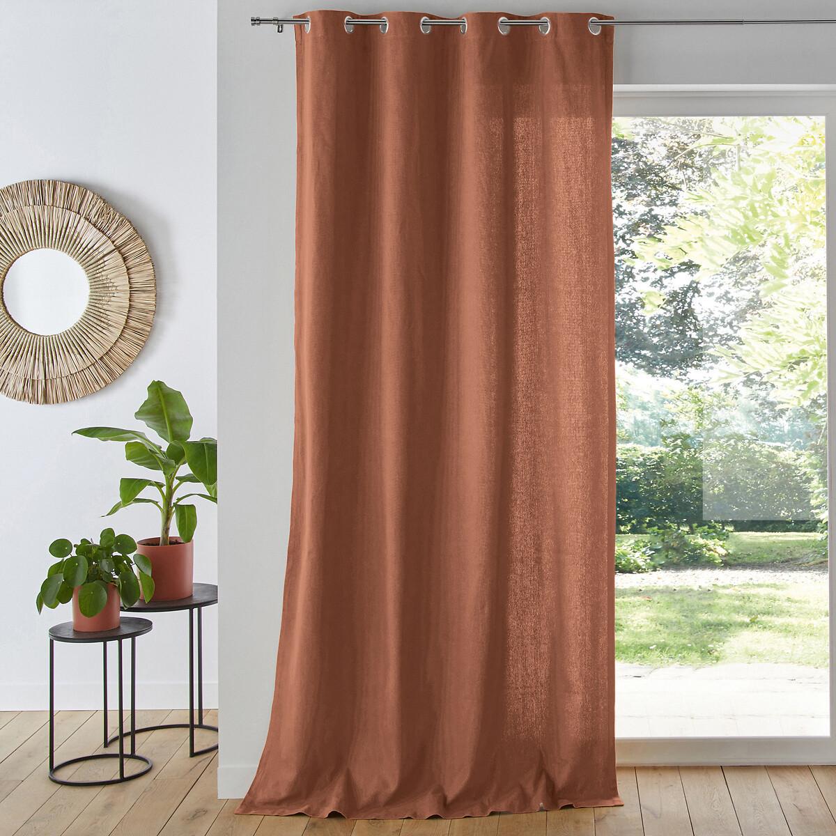 Image of Vorhang Panama Unisex Rot 140x180 cm