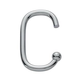 diaqua Duschvorhangringe Yara chrom  