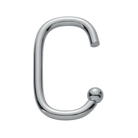 diaqua Duschvorhangringe Yara chrom  