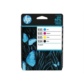 HEWLETT PACKARD  934 Druckerpatrone 4er-Pack Original Schwarz, Cyan, Magenta, Gelb  Tinte 