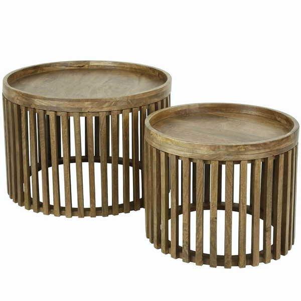 Image of Couchtisch Tweak Mangoholz sand (2er-Set) Couchtisch Tweak Mangoholz sand (2er-Set)