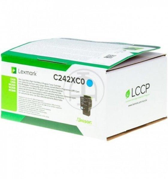 Lexmark  RETURN TONER CARTRIDGE CYAN 