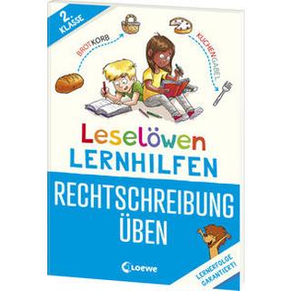 Leselöwen Lernhilfen - Rechtschreibung üben - 2. Klasse Wittenburg, Christiane; Loewe Erstlesebücher (Hrsg.); Rupp, Dominik (Illustrationen) Gebundene Ausgabe 