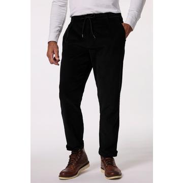 Pantaloni chino in velluto a coste con cintura intera, fino alla tg. 7XL