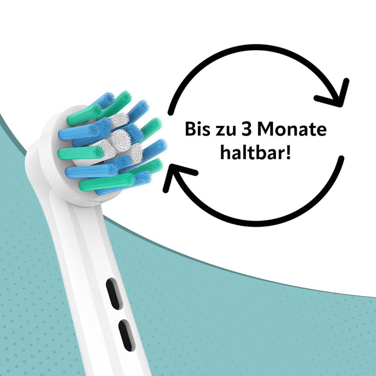 Ora-Care  Brossettes de rechange compatibles avec le nettoyage en profondeur Oral-B pack de 8 