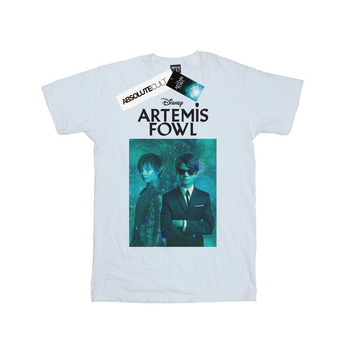 Image of Artemis Fowl Holly Photo Tshirt Damen Weiss 4XL