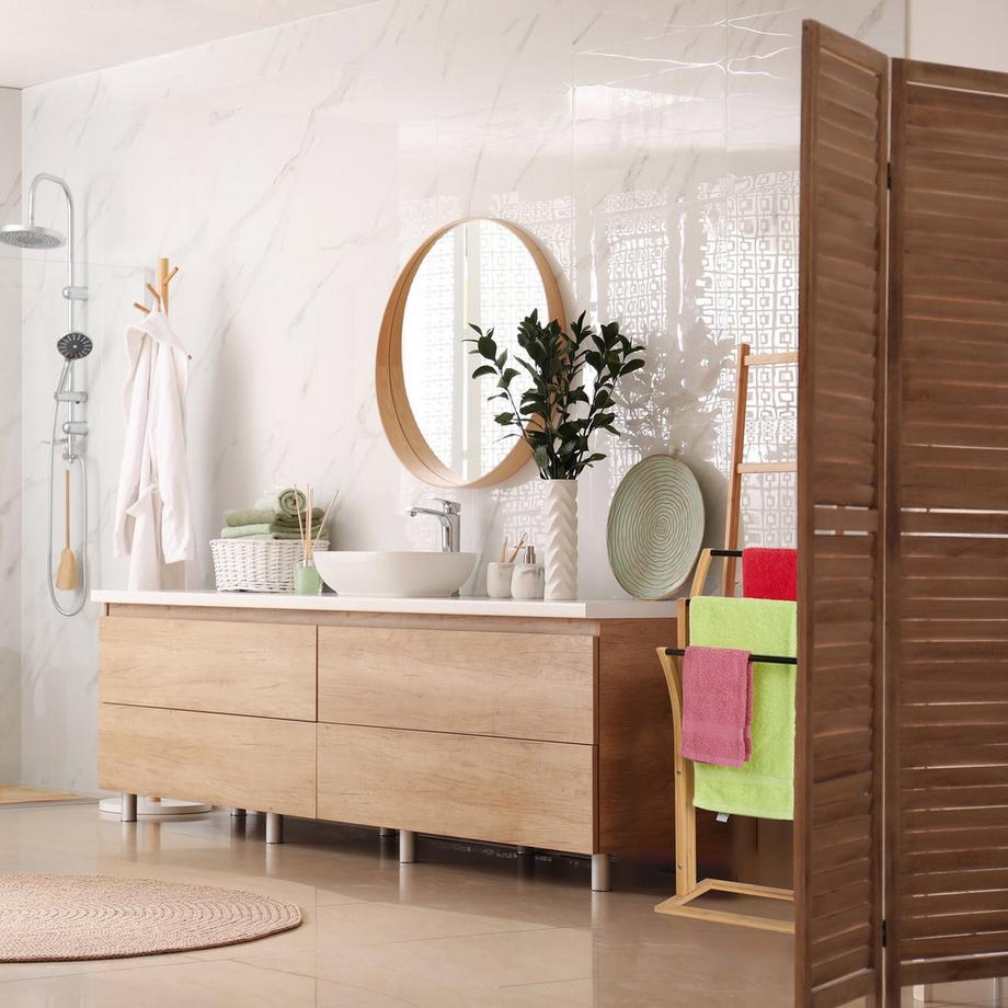 B2X  Handtuchhalter aus Bambus 