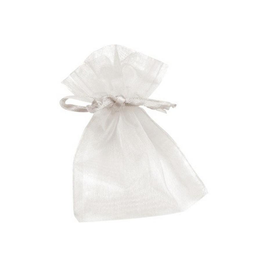 KNORR prandell  KNORR PRANDELL Organzasäckchen 13x10cm 6399517 weiss 