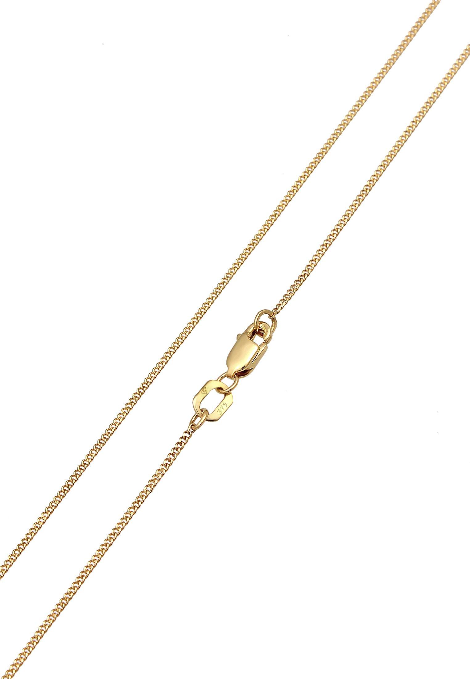 Elli  Halskette V-Kette Geo Minimal 375 Gelbgold 