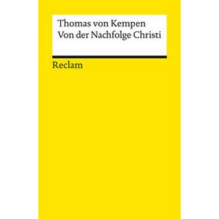 Von der Nachfolge Christi Thomas von Kempen; Lang, Bernhard (Übersetzung); Lang, Bernhard (Hrsg.) Libro in brossura 