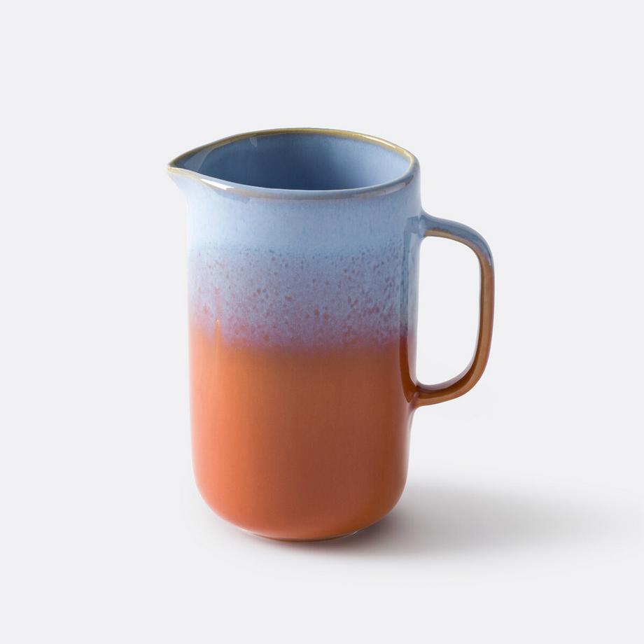 Carafe en grès émail réactif