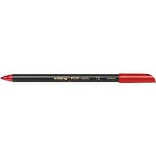 Edding EDDING Faserschreiber 1200 1-3mm 1200-72 rot  