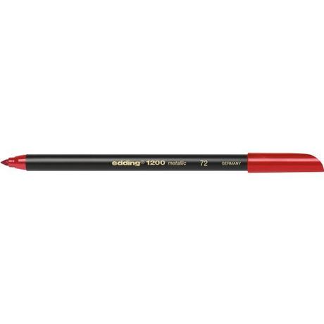 Edding EDDING Faserschreiber 1200 1-3mm 1200-72 rot  