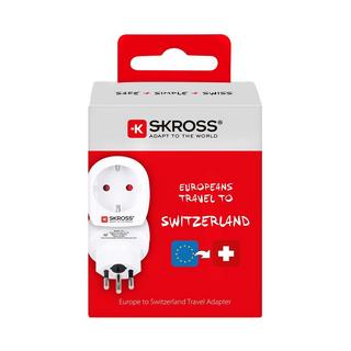 SKROSS  SKROSS Country Travel Adapter 1.500205 Europe to CH 