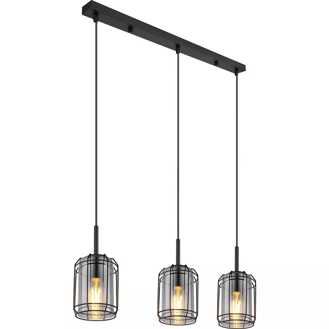 mutoni – Hängeleuchte Kammi Metall matt 3xE27, One Size, Multicolor