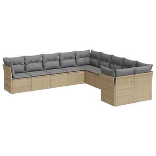 VidaXL Garten sofagarnitur poly-rattan  