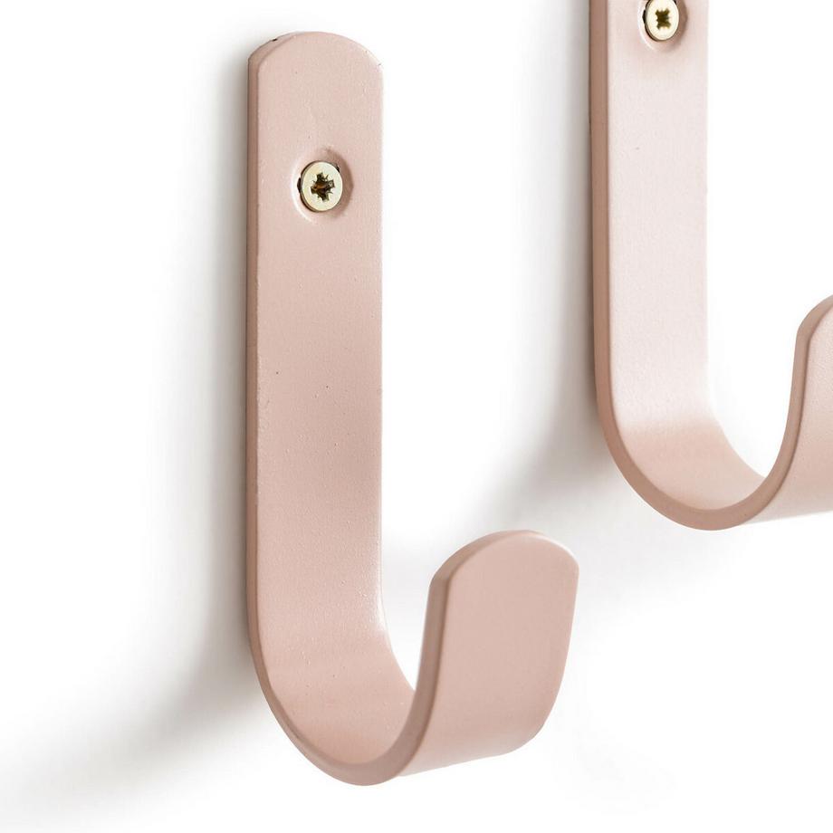 La Redoute Intérieurs Lot de 2 patères en métal acier  