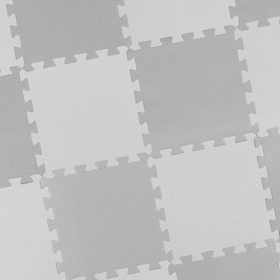 Northix  tapis puzzle avec 25 pièces et bordure 