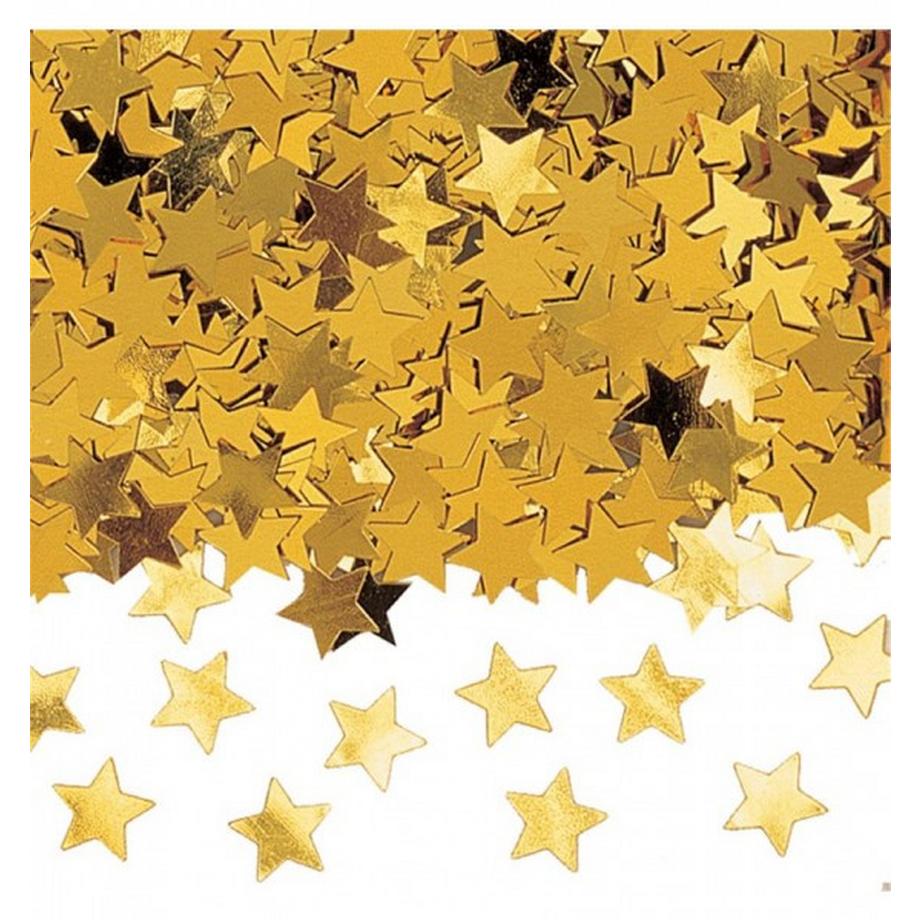 amscan  Deko-Konfetti Sterne Gold 