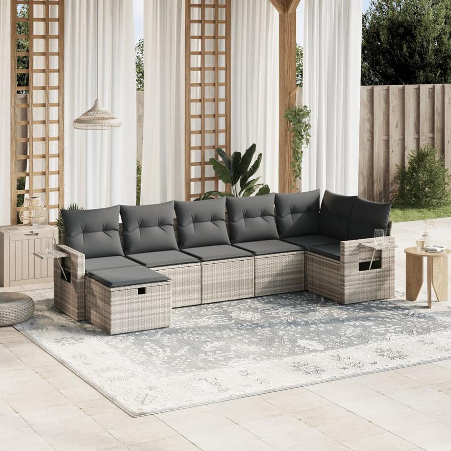 VidaXL Garten sofagarnitur poly-rattan  