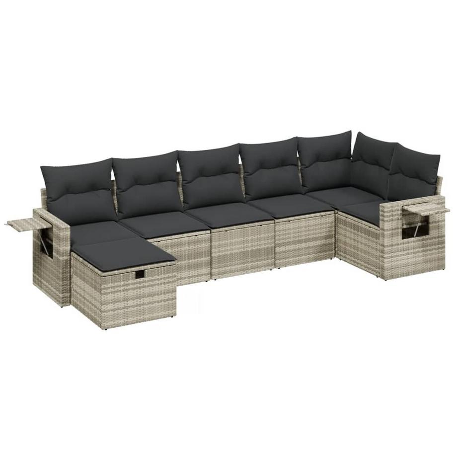 Garten sofagarnitur poly-rattan