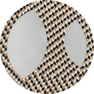 KARE Design Wandspiegel Tahiti rund  