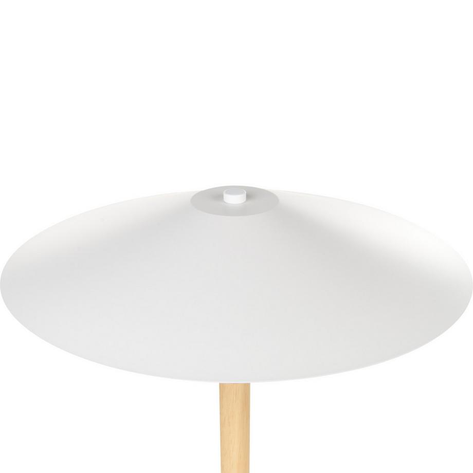 Beliani Stehlampe aus Eichenholz  MOPPY  