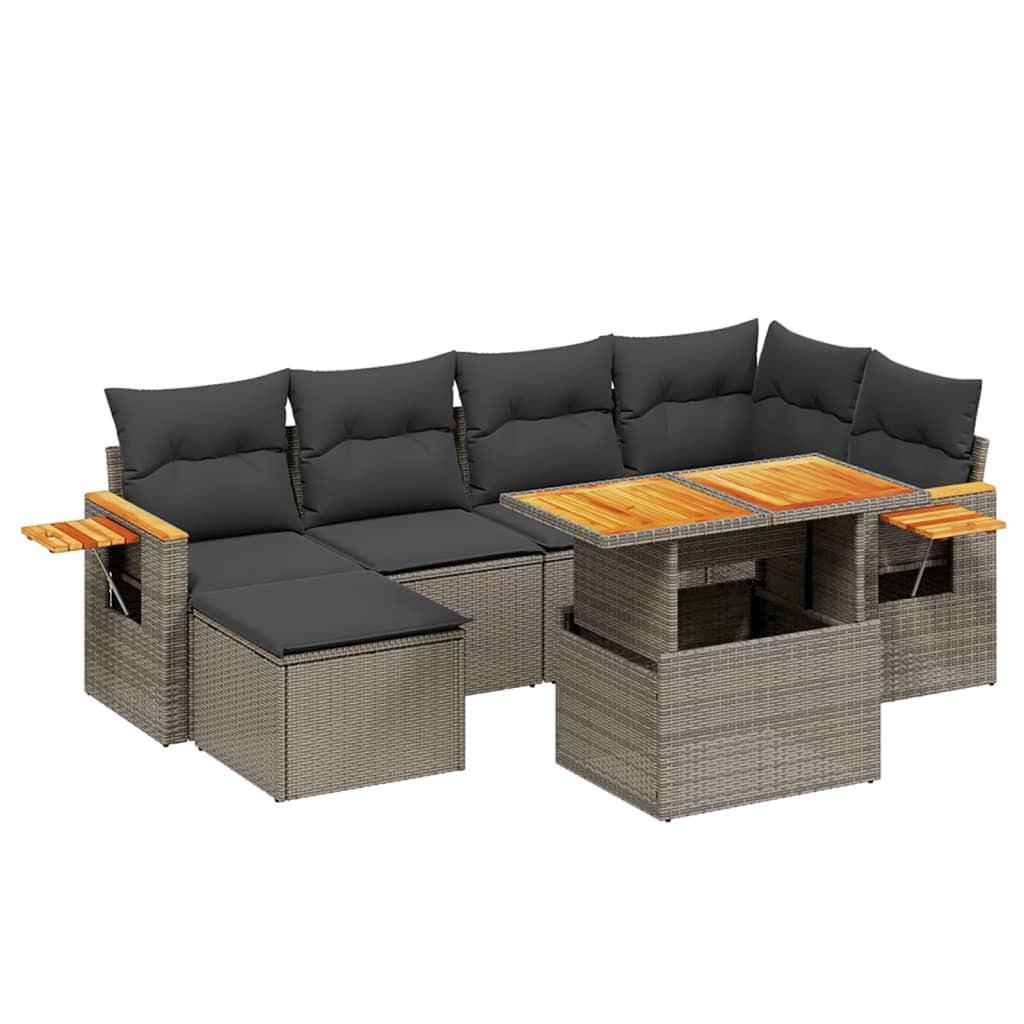 VidaXL Garten sofagarnitur poly-rattan  