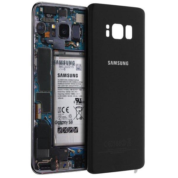 SAMSUNG  Original Galaxy S8 Akkudeckel Schwarz 