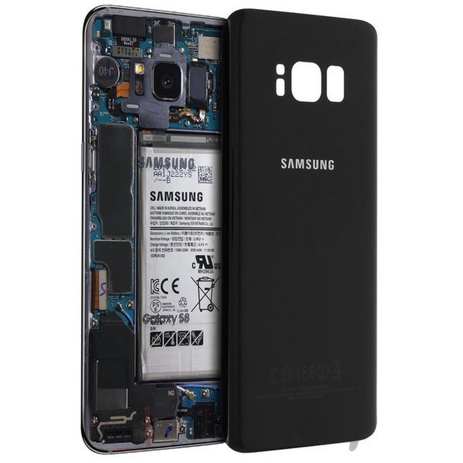 SAMSUNG  Façade arrière Samsung Galaxy S8 - Noir 