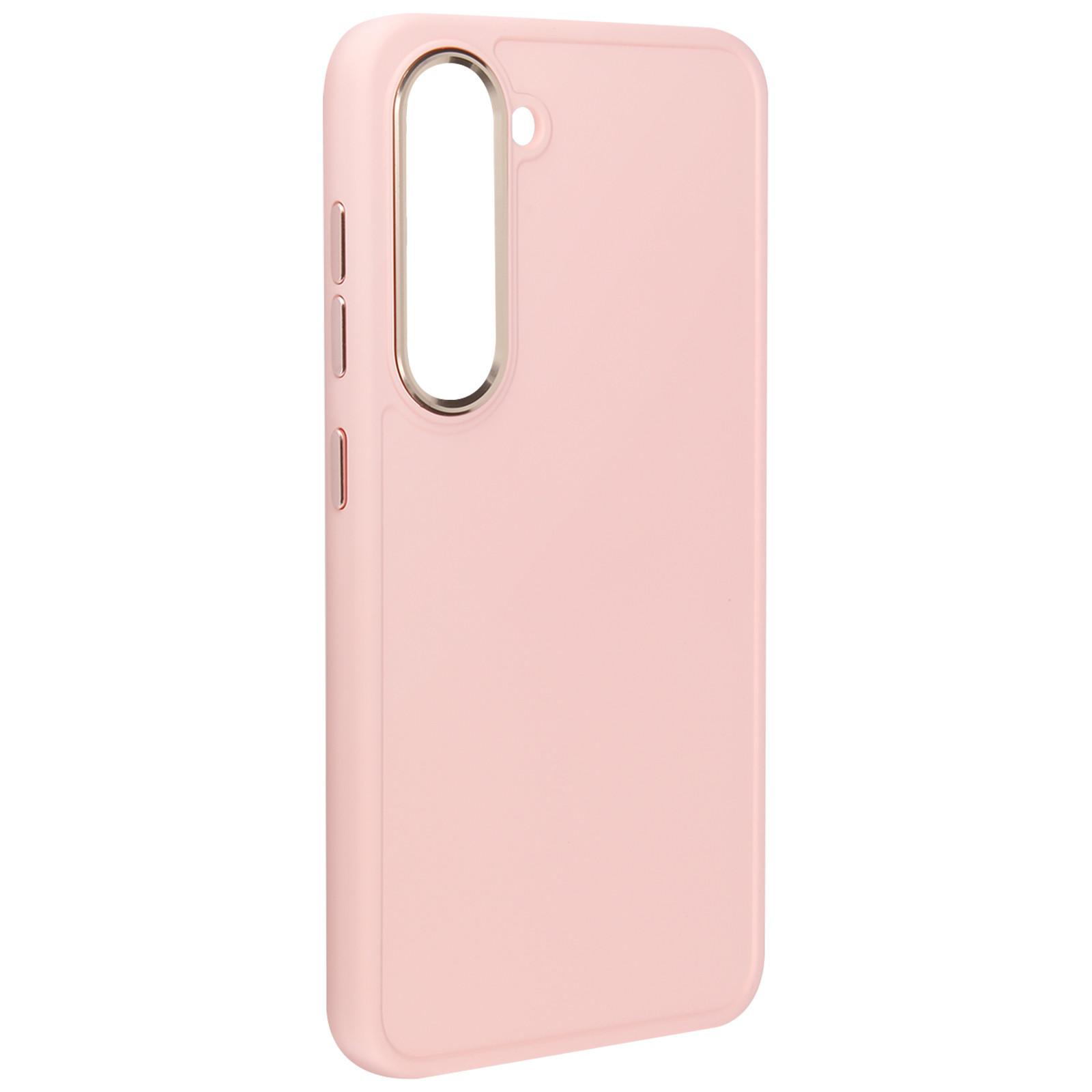 Avizar  Coque Samsung S23 Plus Rigide Rose 