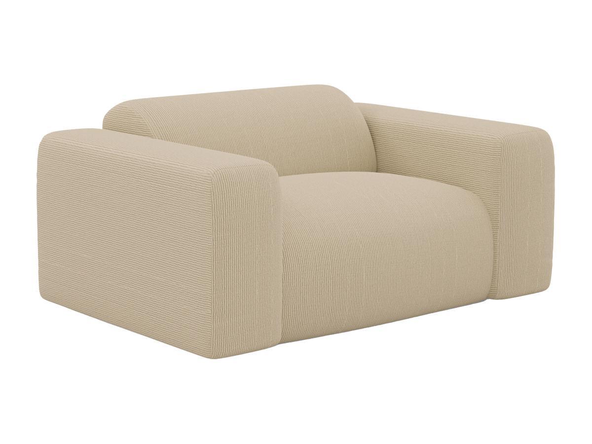 Image of Sessel - Strukturstoff - Beige - POGNI von Sessel - Strukturstoff - Beige - POGNI von Maison Céphy