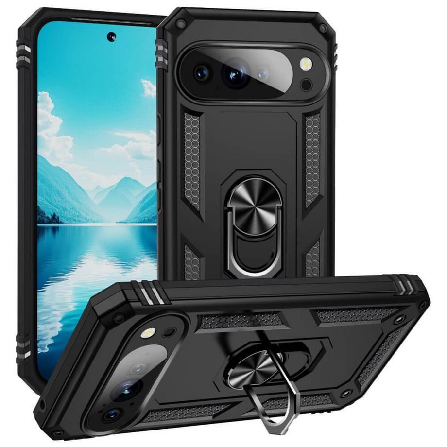 Google Pixel 10 Pro XL - Robustes Back Cover mit Kickstand