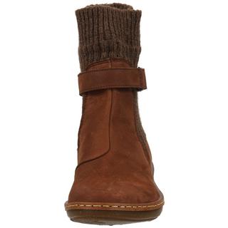 El Naturalista  Bottes N5318 PLEASANT CHOCOLATE/CORAL 