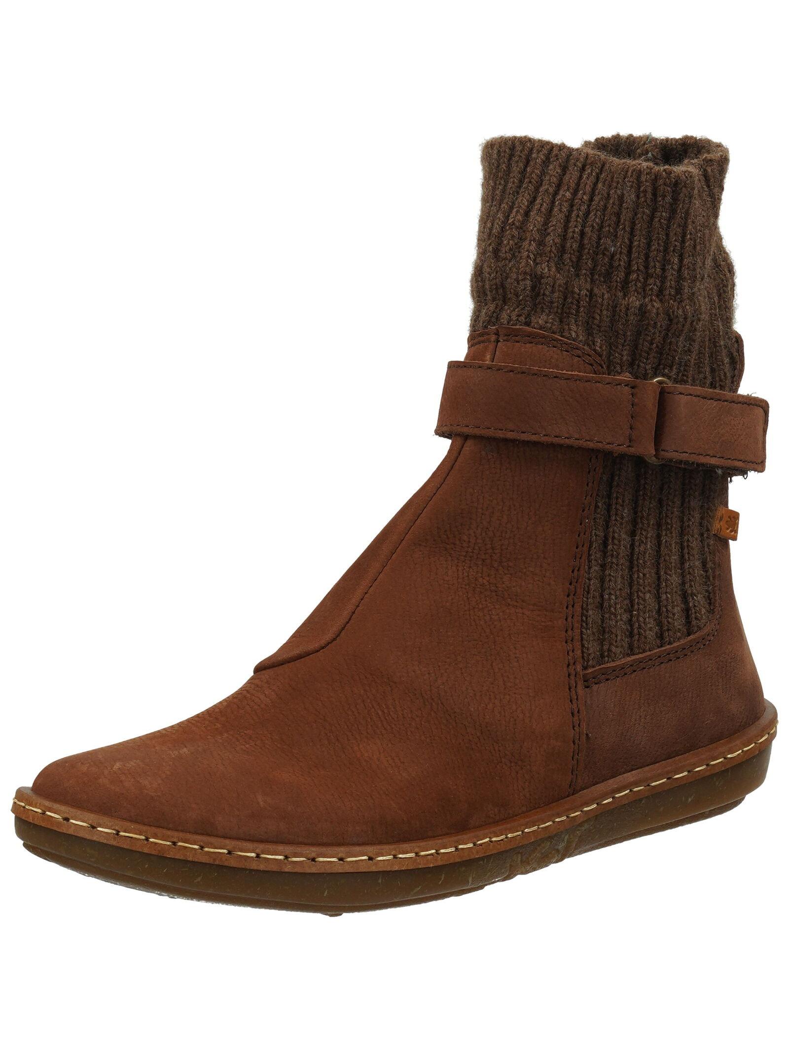 Image of Stiefel N5318 Pleasant Chocolate/coral Damen Braun 37