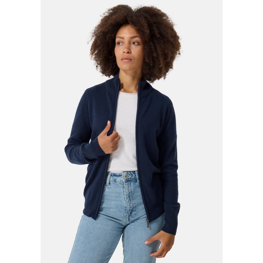 CASH-MERE.CH Kaschmir Full Zip Cardigan  