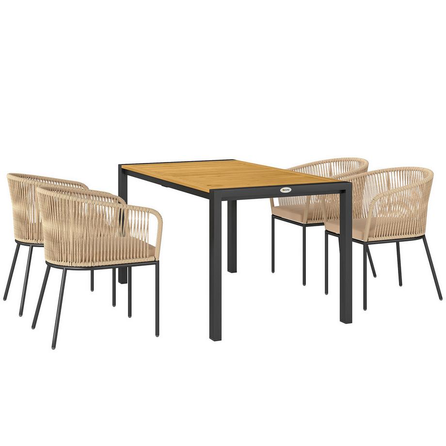 Rattan Gartenmöbel-Set