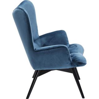 mutoni Fauteuil Vicky Velvet Petrol  