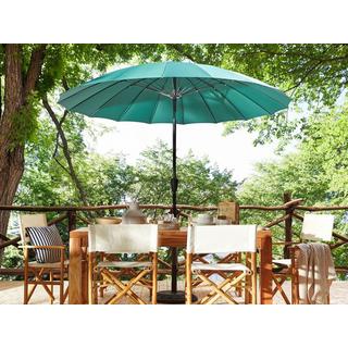 Beliani Marktschirm aus Stoff BAIA  