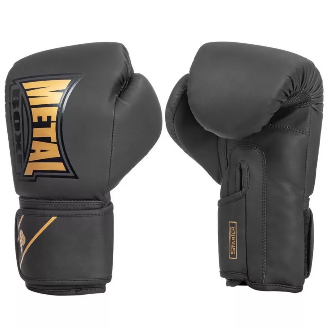 METALBOXE - Boxhandschuhe Starter, 6, Nero