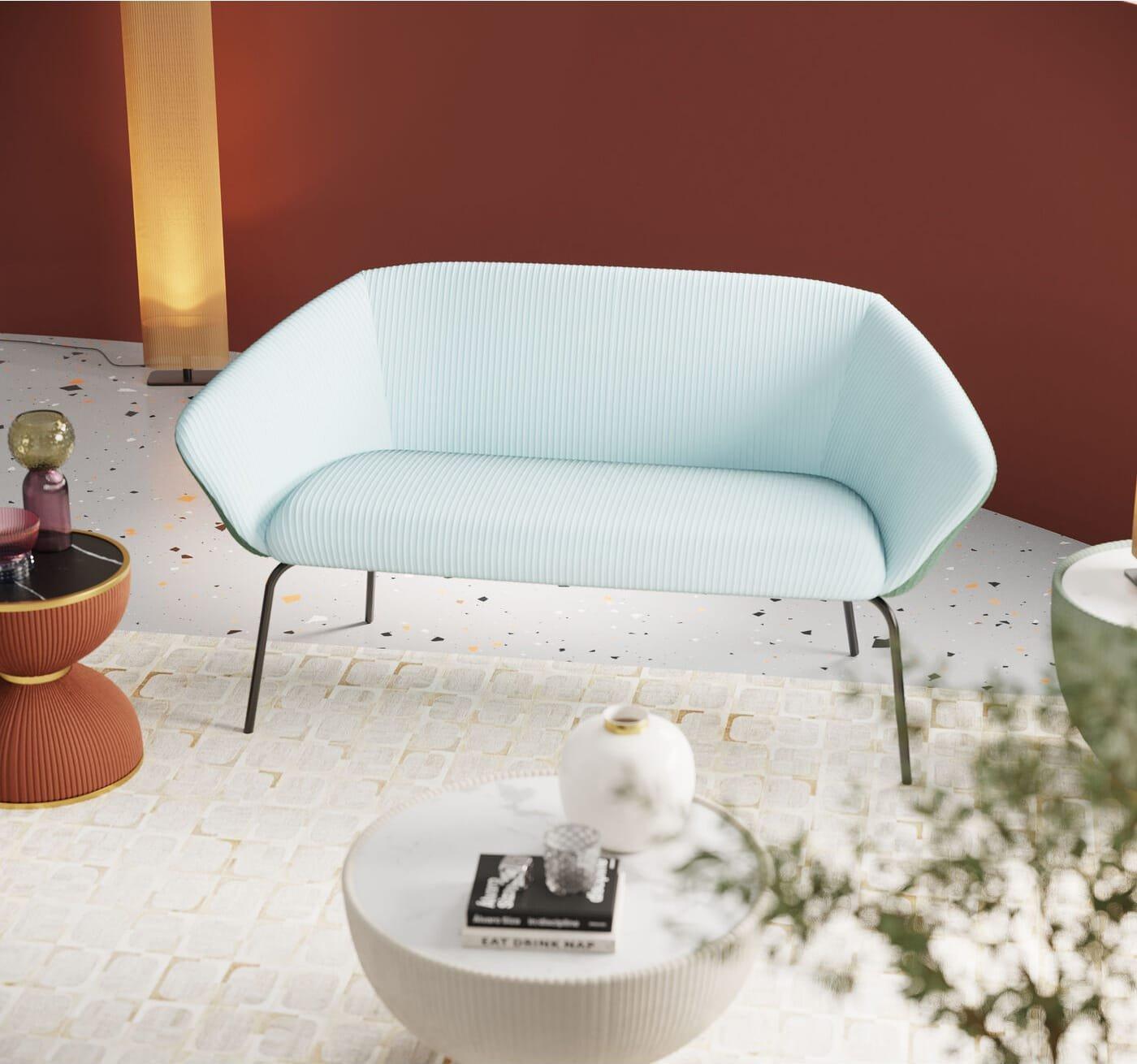 KARE Design Sofa Ballabile 2-Sitzer  