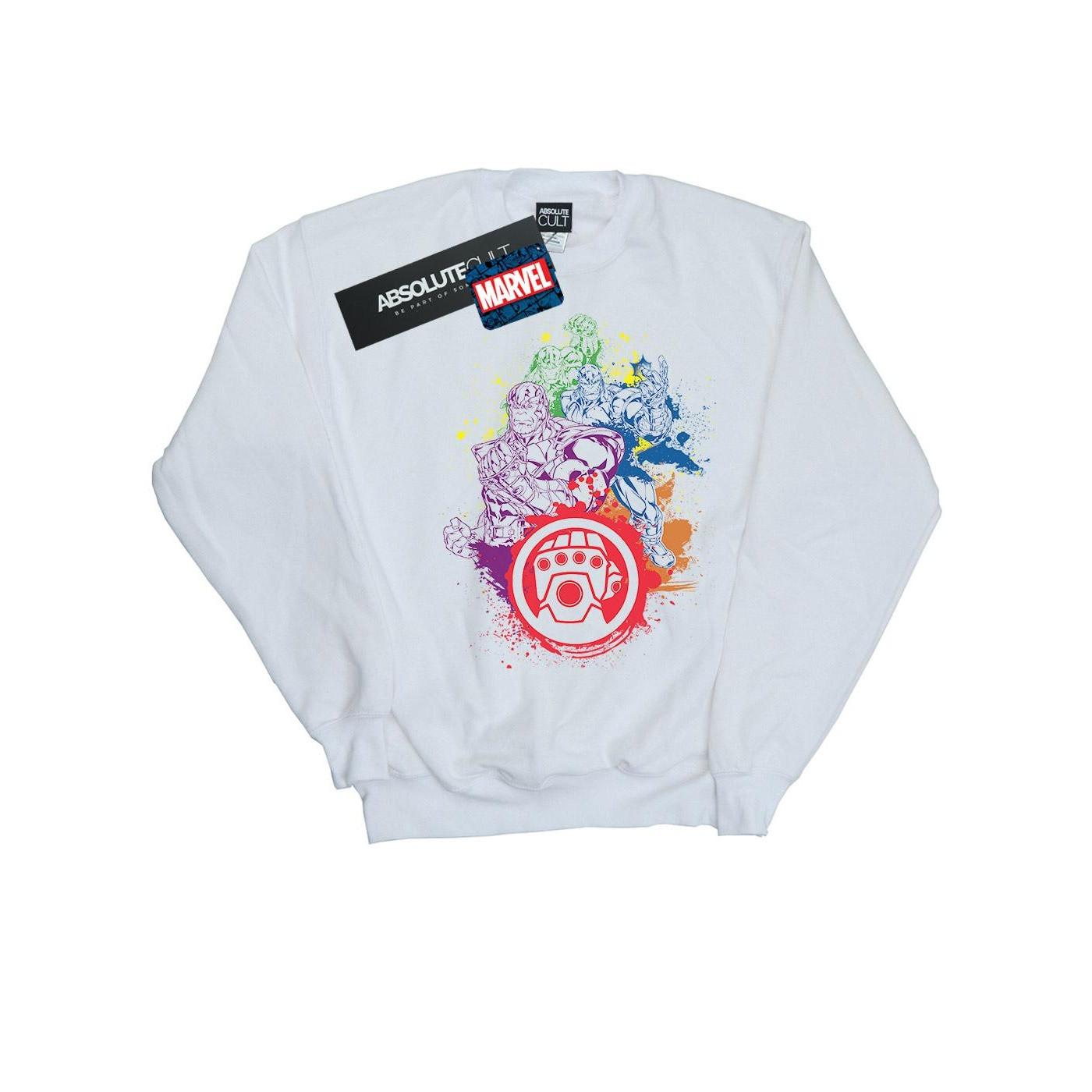 Image of Thanos Snap Sweatshirt Jungen Weiss 152-158