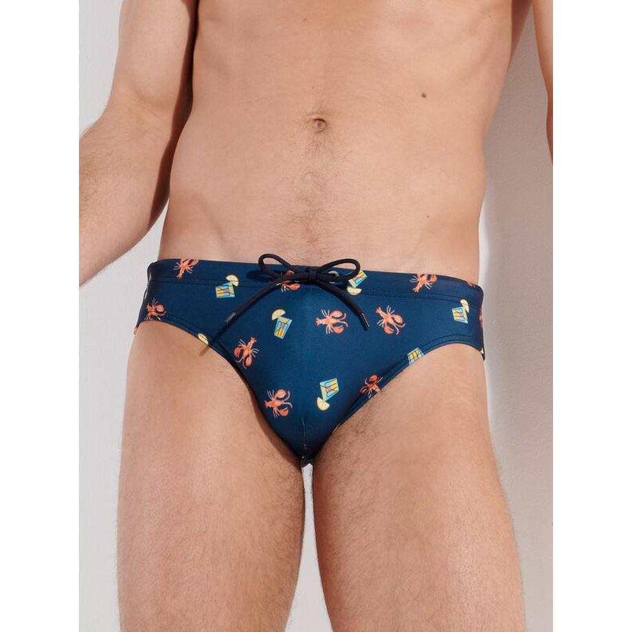 HOM Badeslip Hummer Cocktail Print  