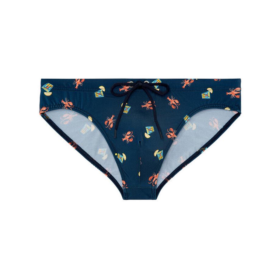 HOM Badeslip Hummer Cocktail Print  