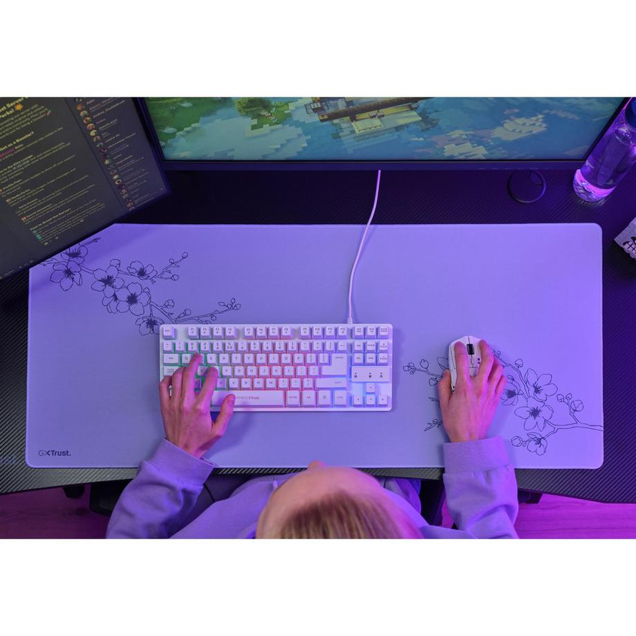 Trust  Tappetino per mouse GXT 759 XXL Blossom 