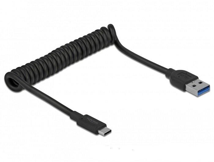 Image of 85349 USB Kabel 1,2 m USB 3.2 Gen 2 (3.1 Gen 2) USB A USB C Schwarz