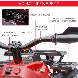 HOMCOM  Mini Elektro-Quad Kinder 